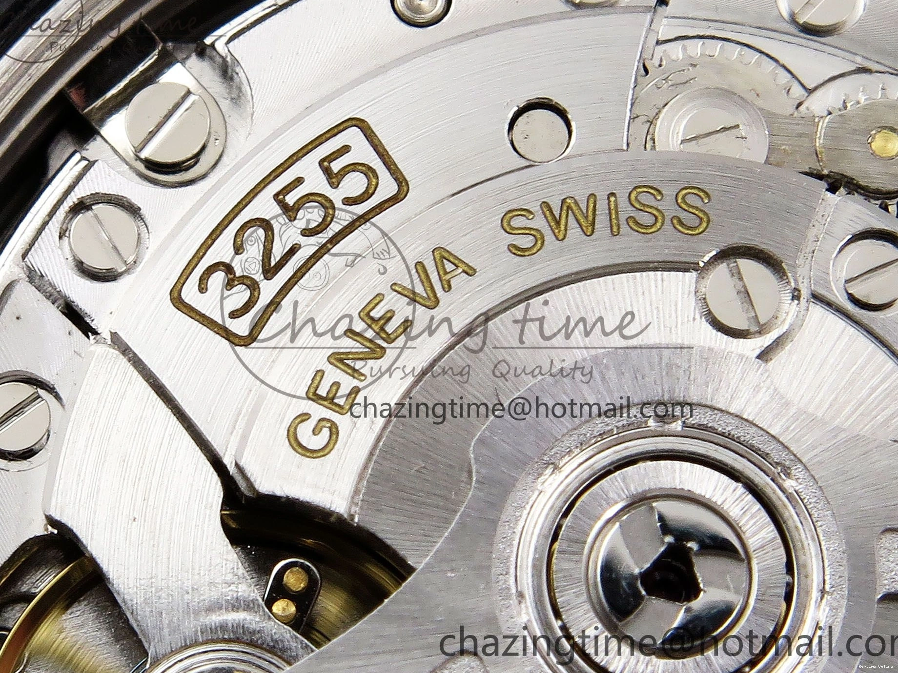 0516 FreshLook DayDate 40 SS JDF 904L Steel Gray Stick Dial on President Bracelet VR3255 V3 (Gain Weight) 1446